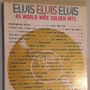 Elvis Presley Sheet Music 45 Golden Hits